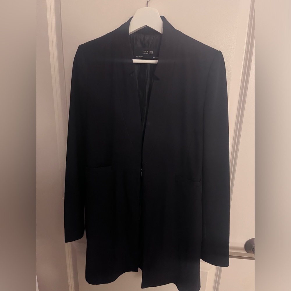 Zara long blazer